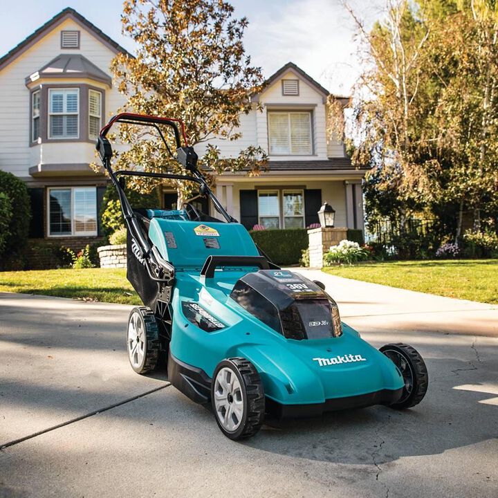 Makita 18V X2 (36V) LXT Lawn Mower 21in Self Propelled (Bare Tool), large image number 11