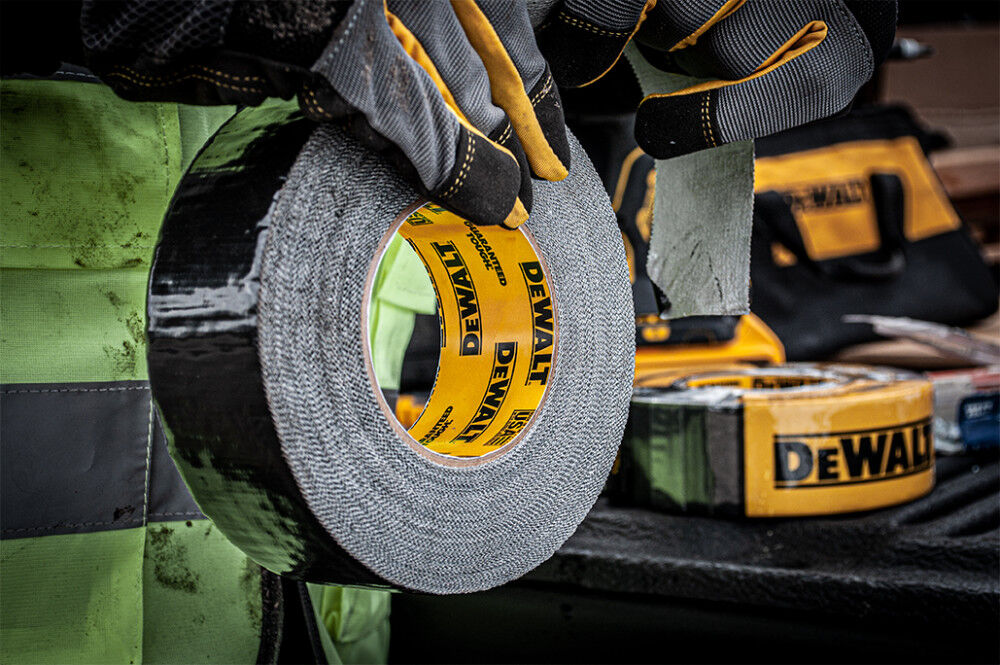 DEWALT Ultra Tough Duct Tape 1.88in x 30yd Black, large image number 4