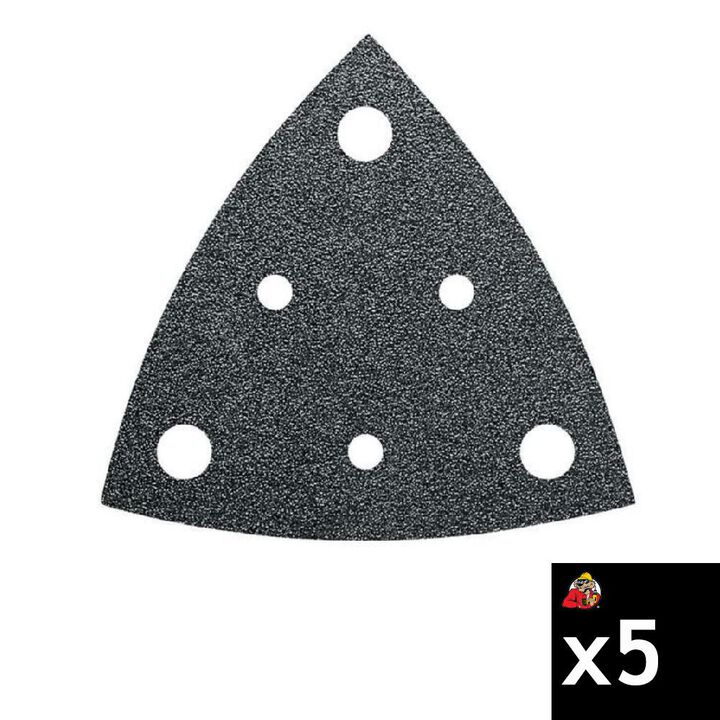 Fein 60 Grit Perforated Sanding Sheets 5 Pieces, large image number 0