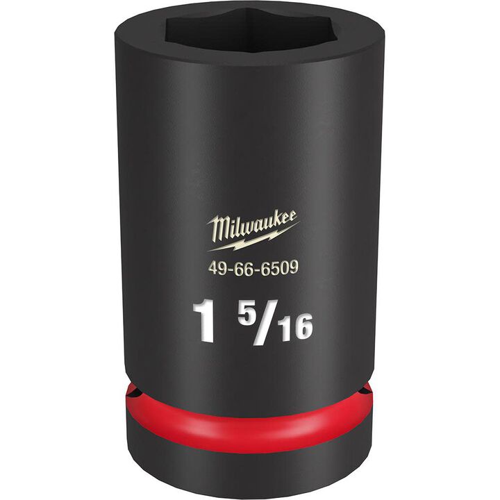 Milwaukee SHOCKWAVE Impact Duty Socket 1in Drive 1-5/16in Deep 6 Point