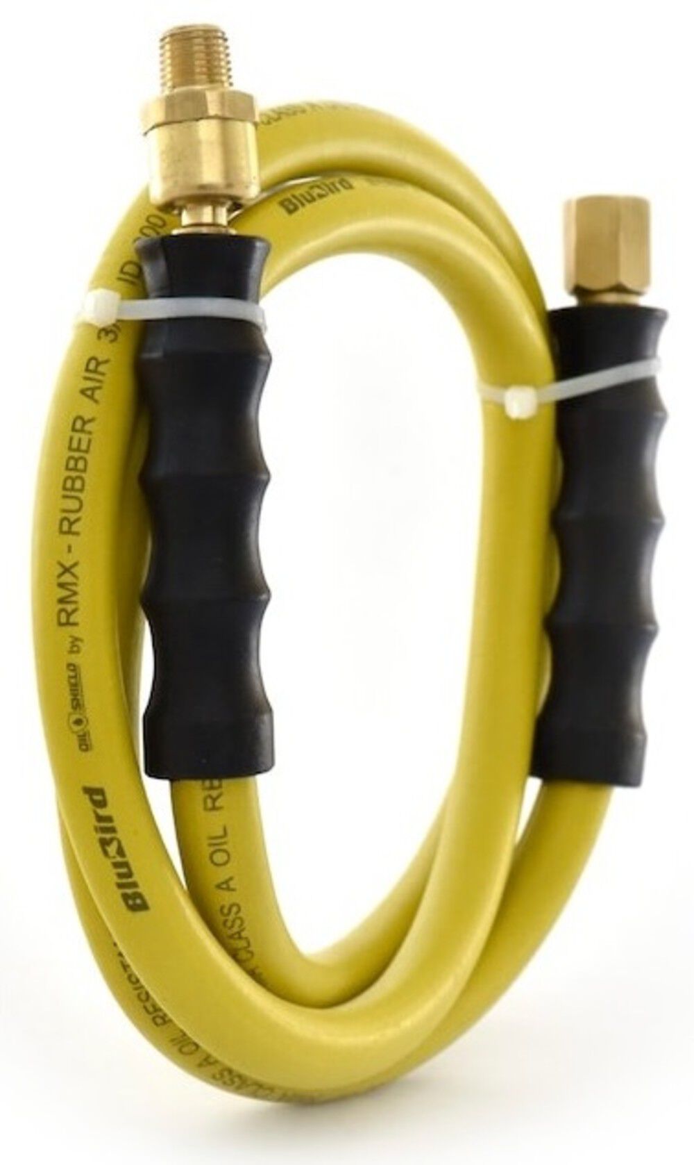 BluBird OilShield 3/8 Inch x 5 Ft. Rubber Air Hose Assembly, large image number 2