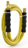 BluBird OilShield 3/8 Inch x 5 Ft. Rubber Air Hose Assembly, small image number 2