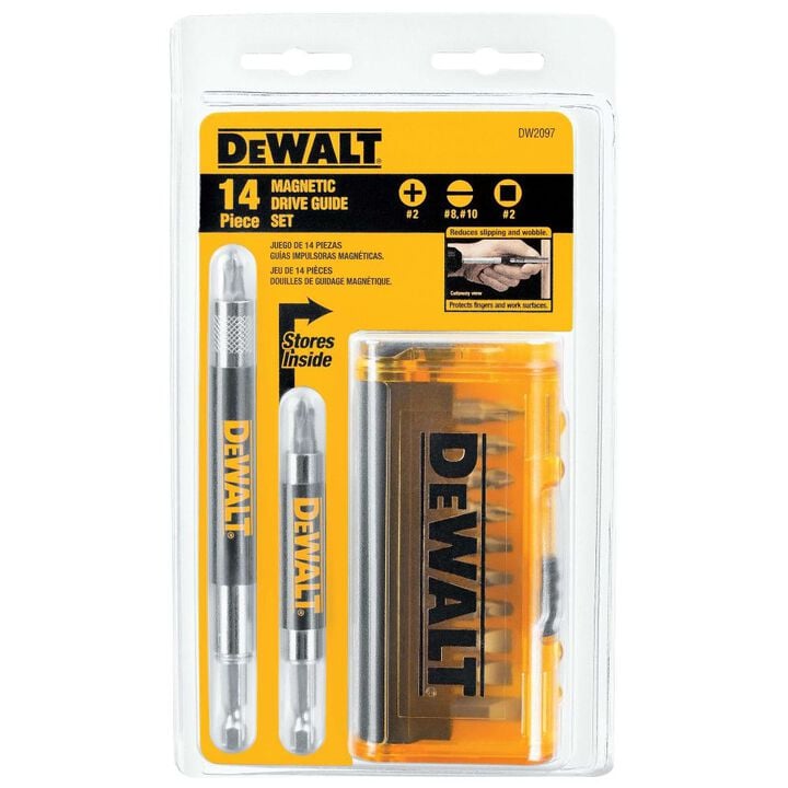 DEWALT 14-Piece Screwdriver Guide Set