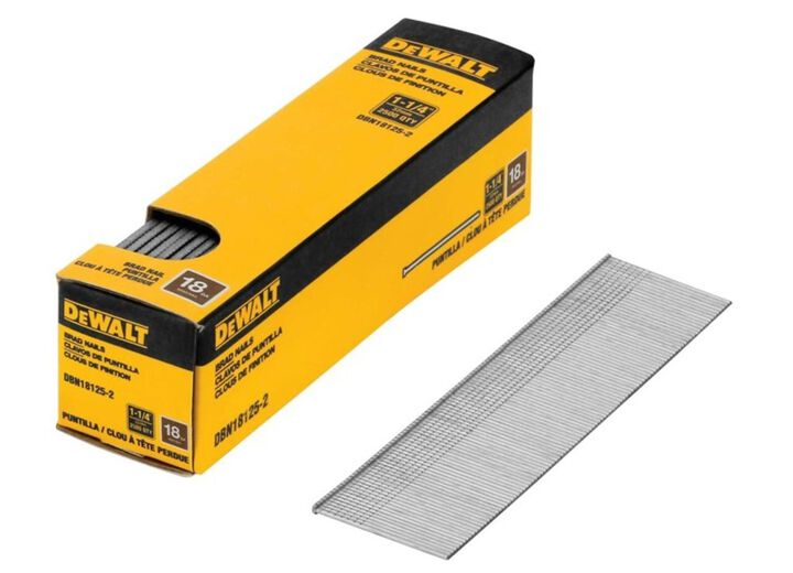 DEWALT 18 Gauge 1-1/4 in Brad Nail 2500qty