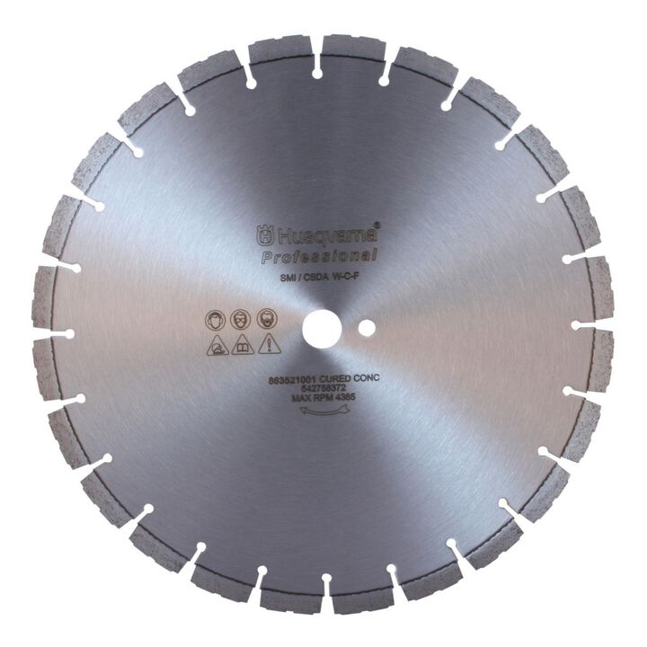 Husqvarna Construction 20 Inch Segmented Diamond Blade for Concrete