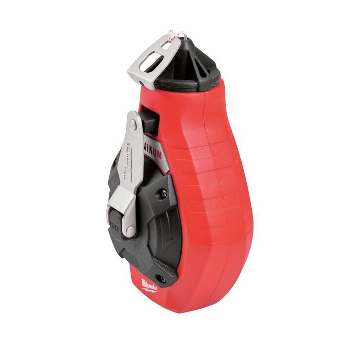 Milwaukee 100 Ft. Aluminum Precision Line Chalk Reel Kit with Blue Chalk, large image number 4