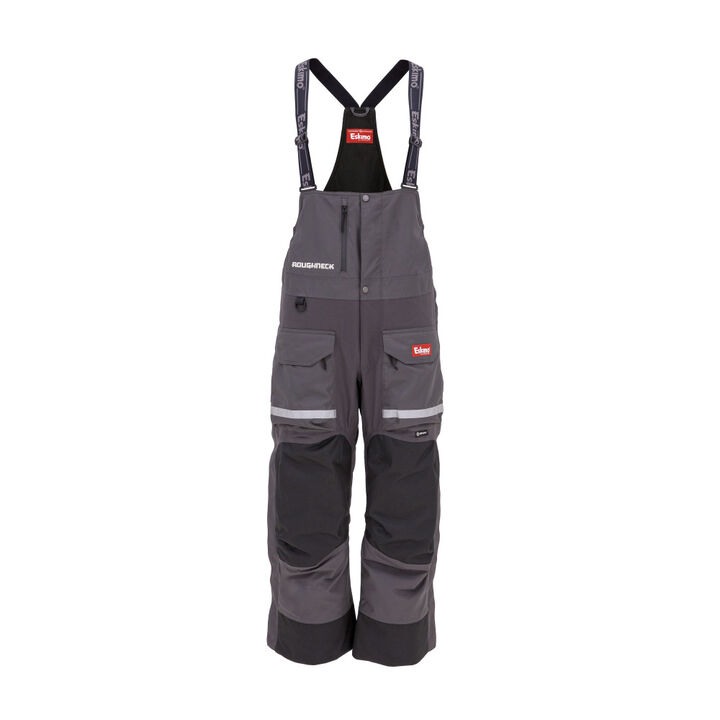 Eskimo Men's Roughneck Bibs, Gray, Medium