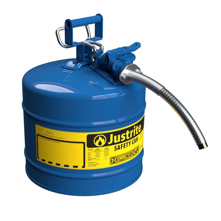 Justrite 5 Gal Steel Safety Kerosene Can Type II