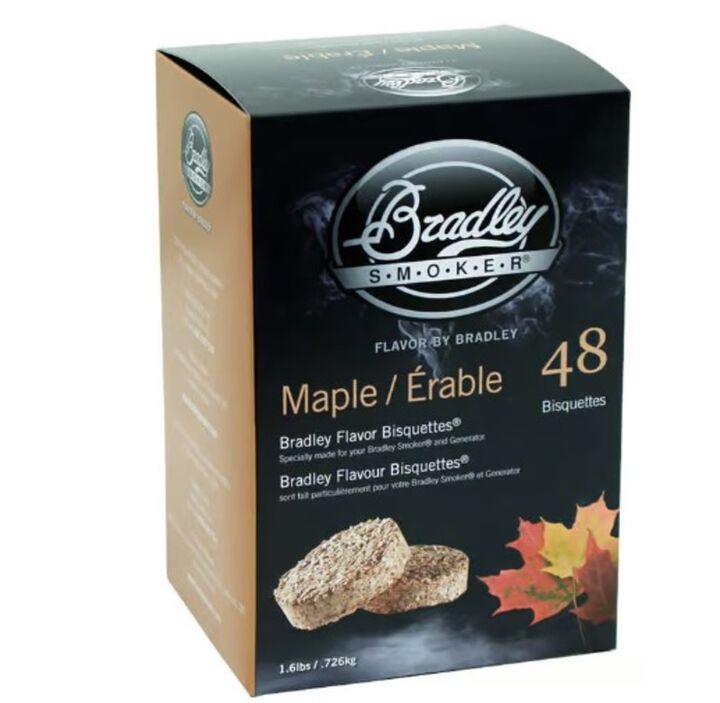 Bradley Smoker Flavor Bisquettes Maple 48pk
