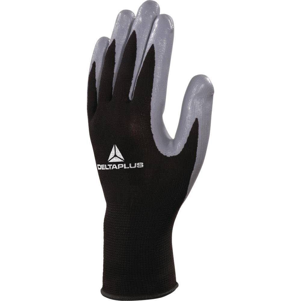 Delta Plus Mechanical Gloves, Black & Gray, Large, large image number 2