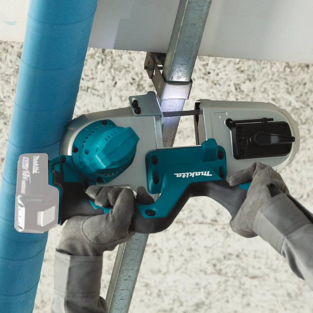 Makita 18V LXT Lithium-Ion Cordless Compact Band Saw (Bare Tool), large image number 14
