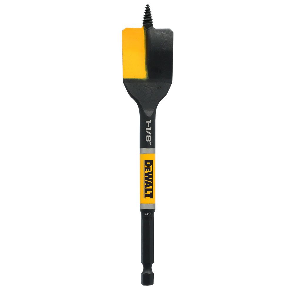 DEWALT 1-1/8 Inch x 6 Inch ELITE Nail Cutting Spade Bit, large image number 1