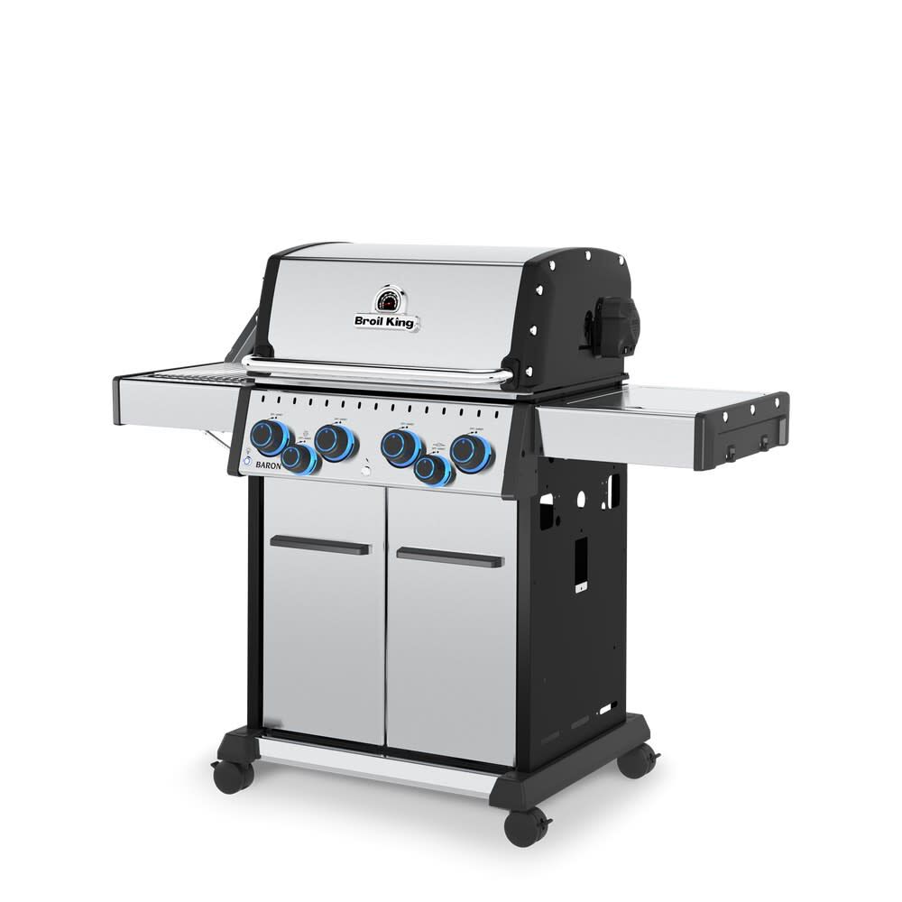 Broil King Baron S 490 Pro IR 4-Burner Natural Gas Grill, large image number 6