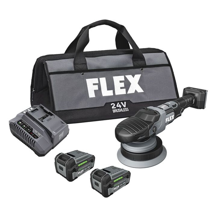 FLEX 24V Random Orbital Polisher Kit