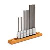 GEARWRENCH 1/2 Inch Drive Metric Long Hex Bit Socket 6 Piece Set, small image number 4