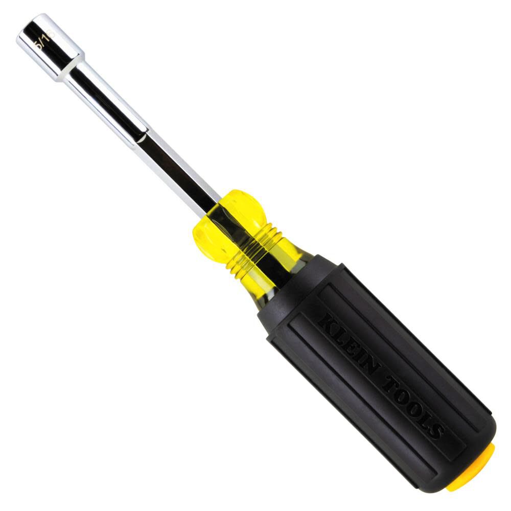 Klein Tools Color-Coded Hollow-Shaft Heavy-Duty Nut Driver, 5/16-Inch, large image number 1