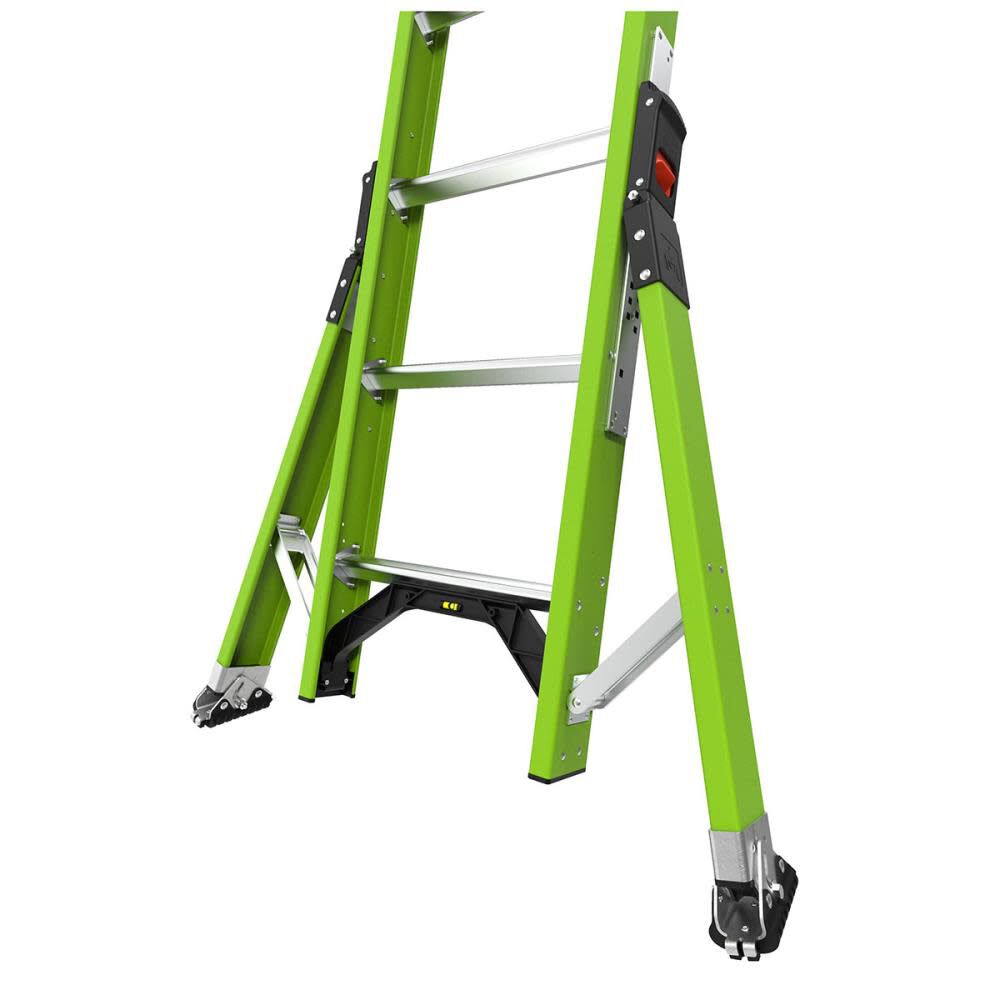 Little Giant Safety HyperLite SumoStance 24 ft Type IA Fiberglass Extension Ladder, large image number 8