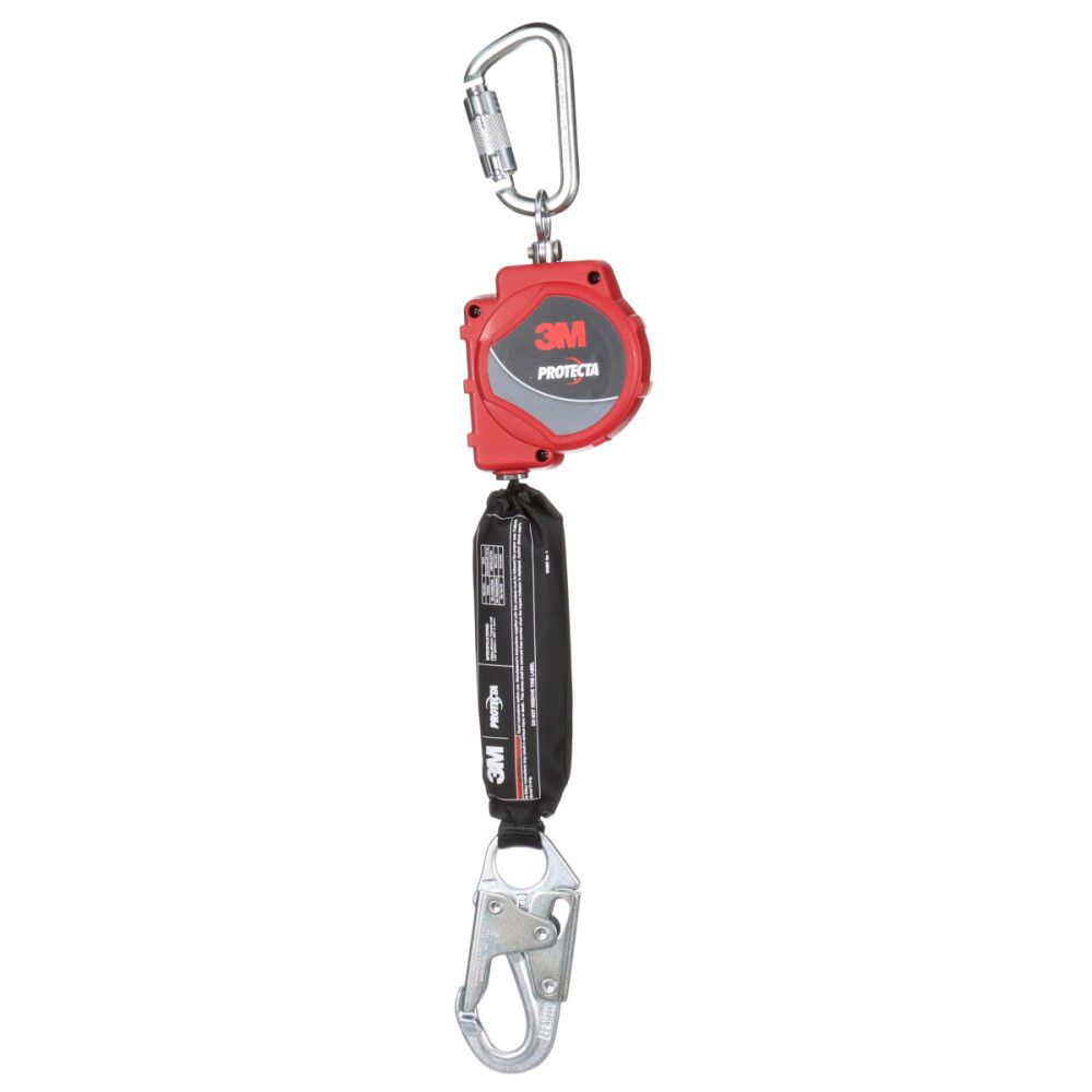 3M 11ft 141 Kg Single-Leg Self-Retracting Lifeline with Steel Hook, large image number 2
