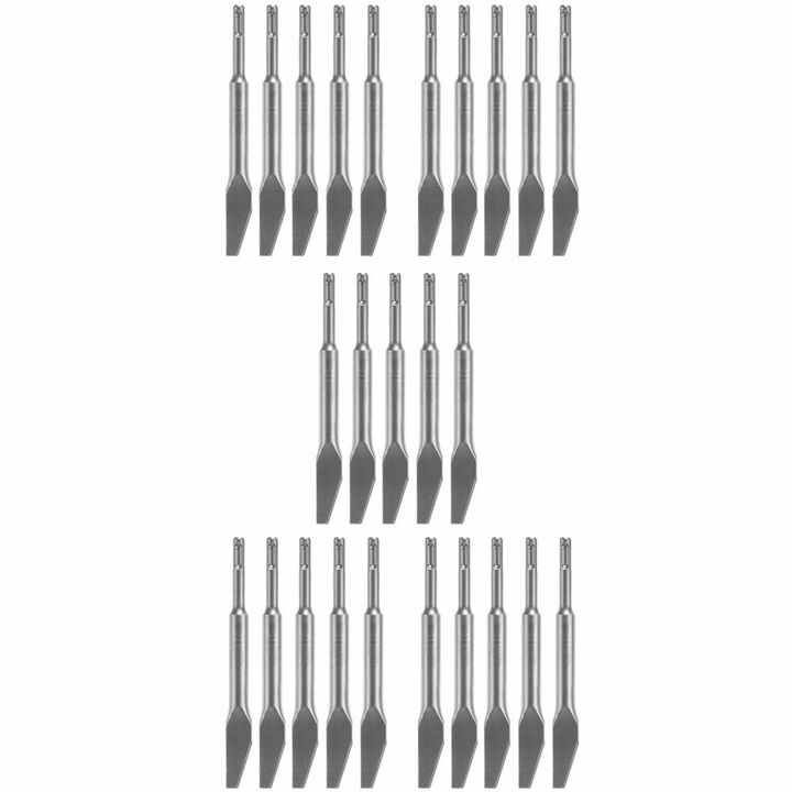 Bosch 25pc 1/4in Mortar Knife SDS plus Bulldog Hammer Steel