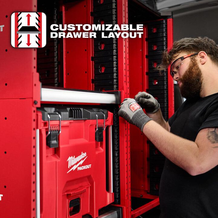 Milwaukee PACKOUT Rack Drawer, large image number 5