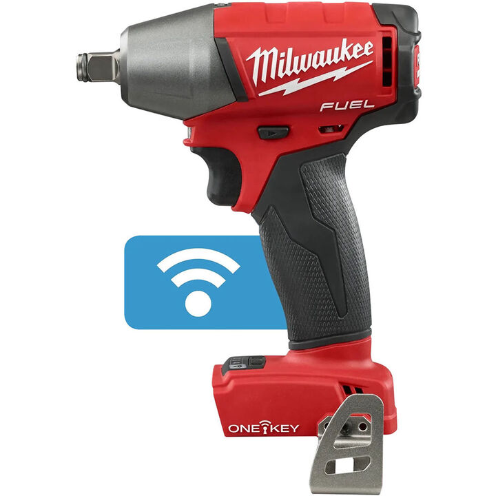 Milwaukee M18 FUEL 1/2 In. Compact Impact Wrench with Friction Ring with ONE-KEY (Bare Tool)