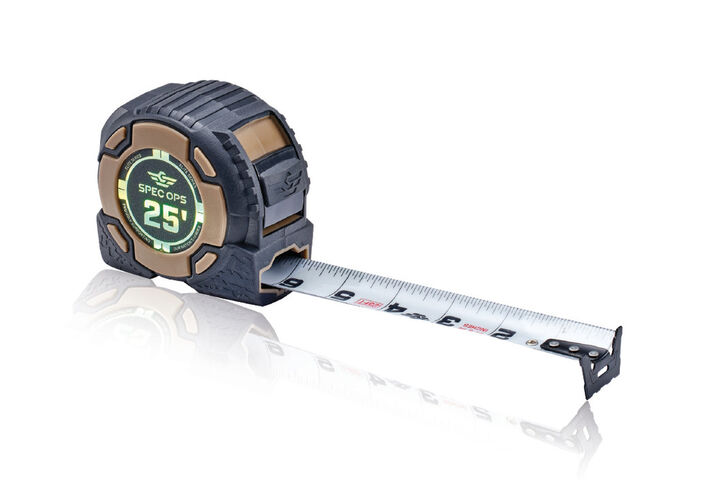 Spec Ops Tape Measure, Elite Series, 25 Feet