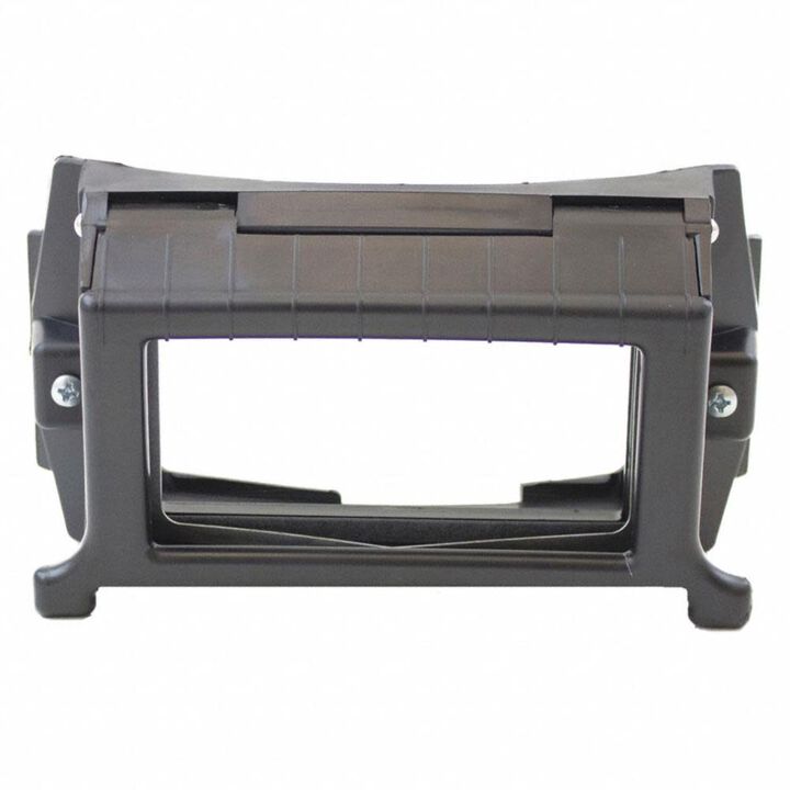 Sellstrom Flip Front Adapter For Welding Helmets, 2in x 4.25in Lift Front Retainer, Black
