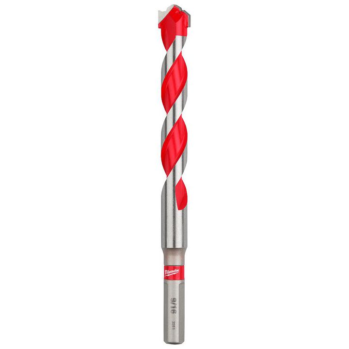 Milwaukee SHOCKWAVE Carbide Hammer Drill Bit 9/16inchx4inchx6inch