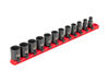 Tekton 3/8 Inch 12 Point Impact Socket Set, 12 Pieces (8-19 mm), small image number 1