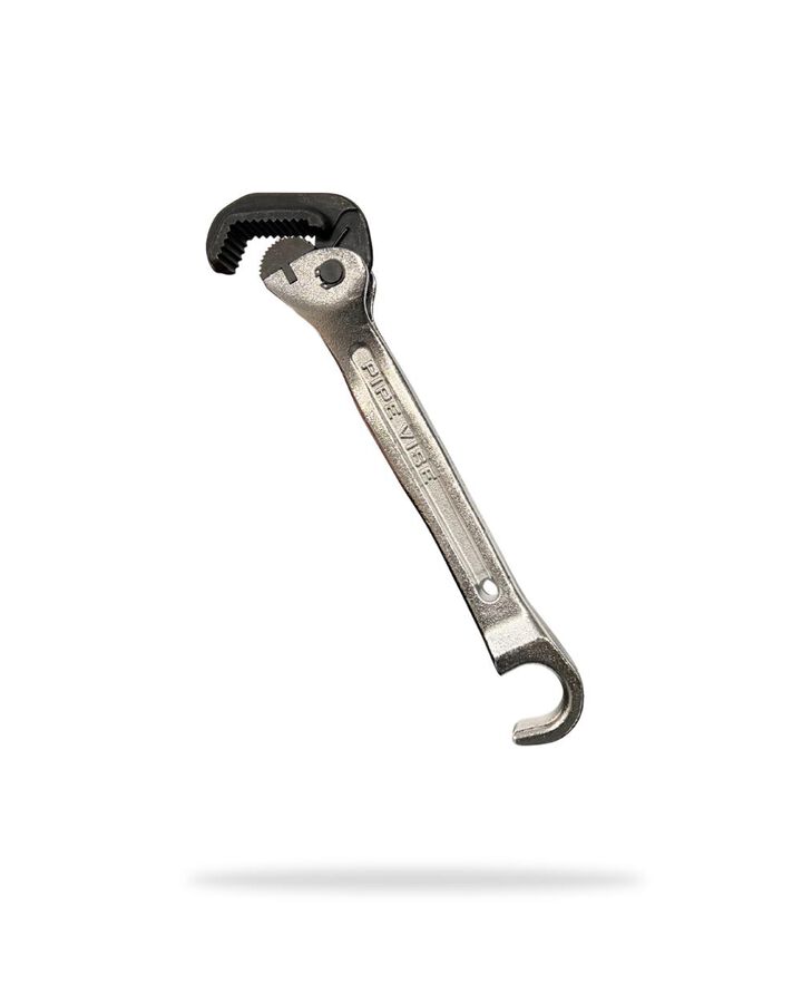 Pipe Vise 1/2 - 1 Inch Pipe Forged Steel Jaw Amigo Operator Wrench
