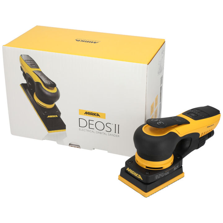 Mirka DEOS II 343X Electric Powered 3 Inch x 4 Inch 3mm Direct Orbital Sander, large image number 4