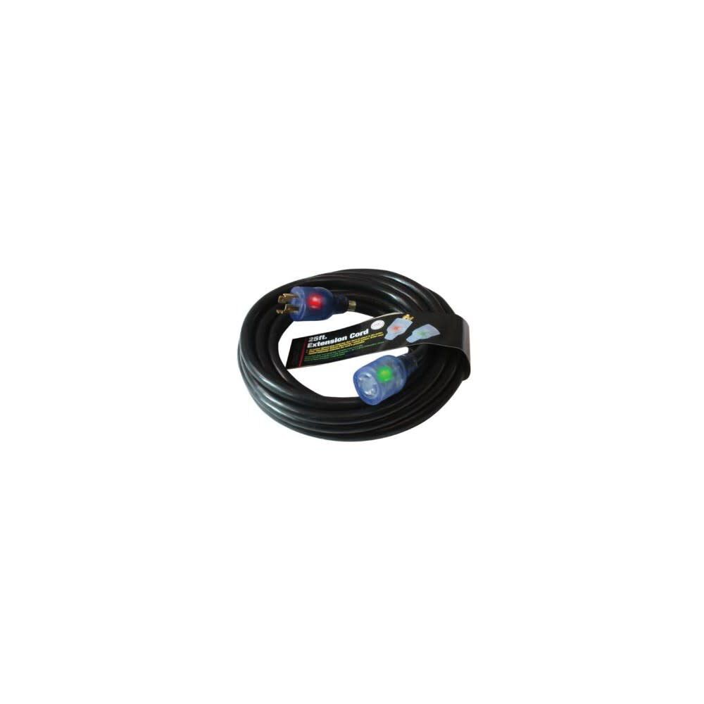 Century Wire 25 ft 10/4 SJTW Black Power Transfer Generator Cord, large image number 2