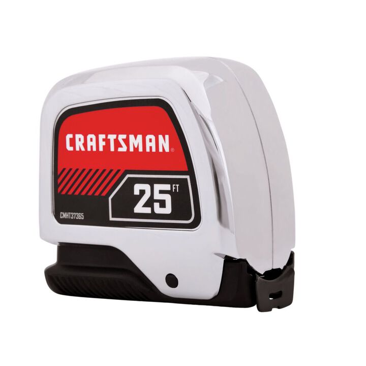 CRAFTSMAN 25 Ft. Chromelock Tape Measure, large image number 1