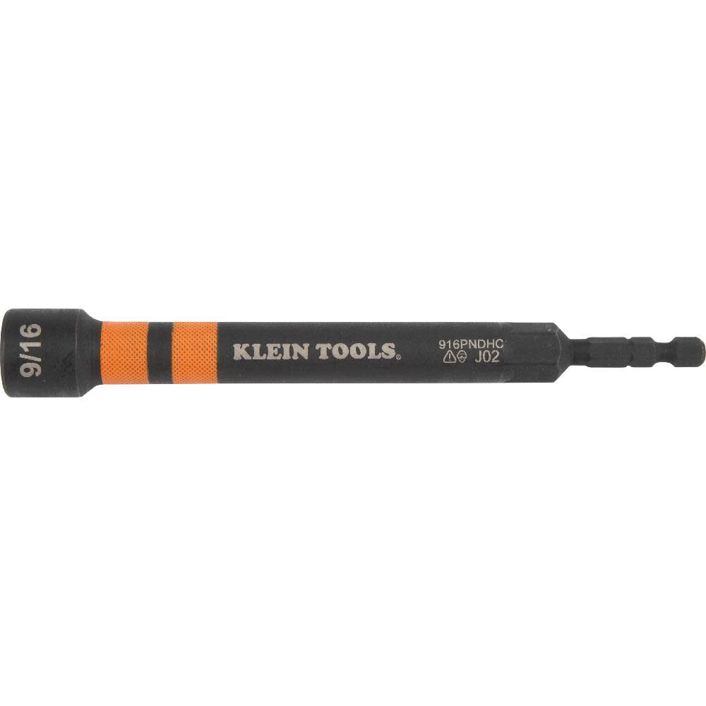 Klein Tools 9/16 Inch Mag Hollow Power Nut Driver, large image number 9
