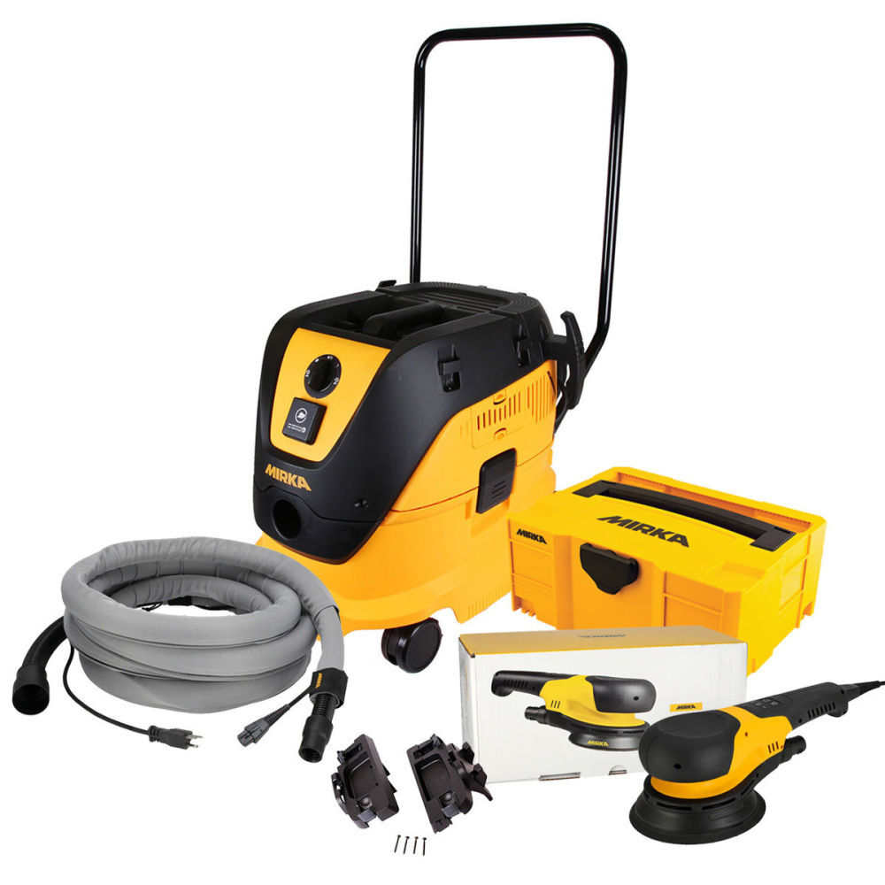 Mirka 6 Inch RS Dust-Free System DEROS RS and DE 1230PC with Handle, large image number 1