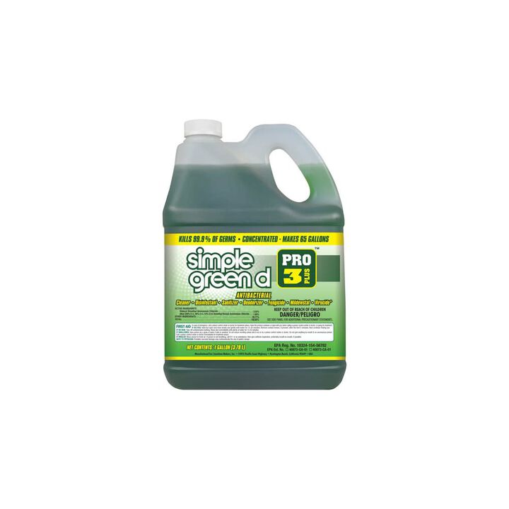 Simple Green 3 Plus 1 Gallon Antibacterial Cleaner and Disinfectant