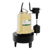 K2 Pumps Sewage Pump 1/2 HP Cast Iron with Piggyback Vertical Switch, small image number 4