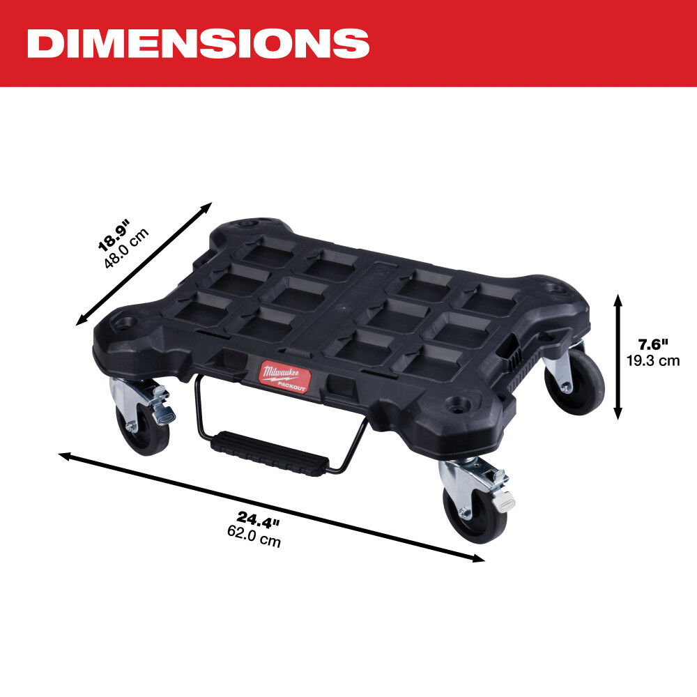 Milwaukee PACKOUT Dolly, large image number 8