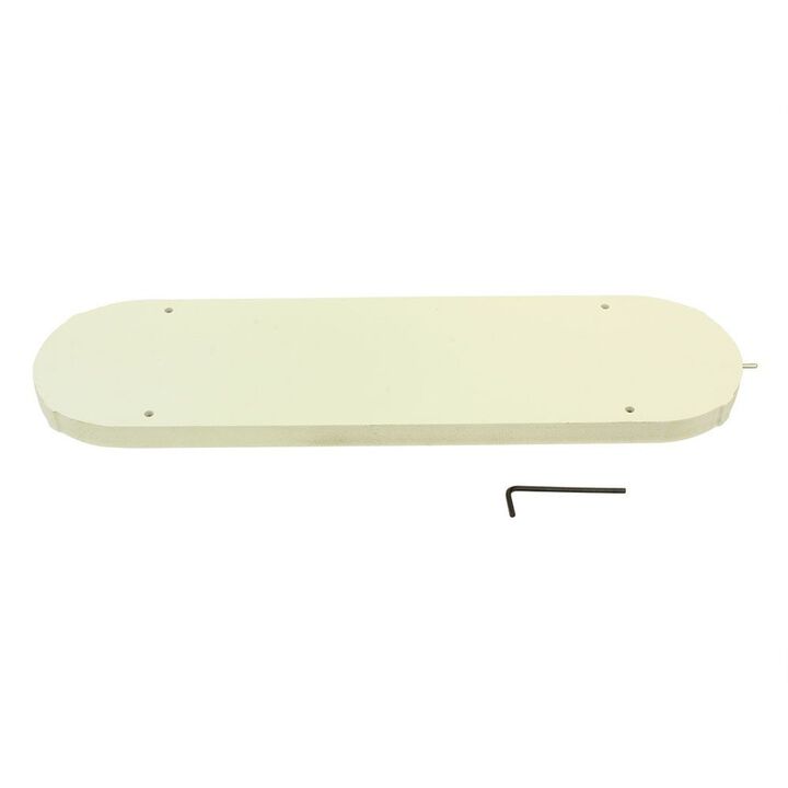 Big Horn 3-3/4 x 13-3/8 Inch Delta Style Table Saw Insert/Throat Plate, large image number 1