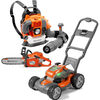 Husqvarna Battery Operated Toy Mower, Chain Saw, and Backpack Bubble Blower, small image number 1