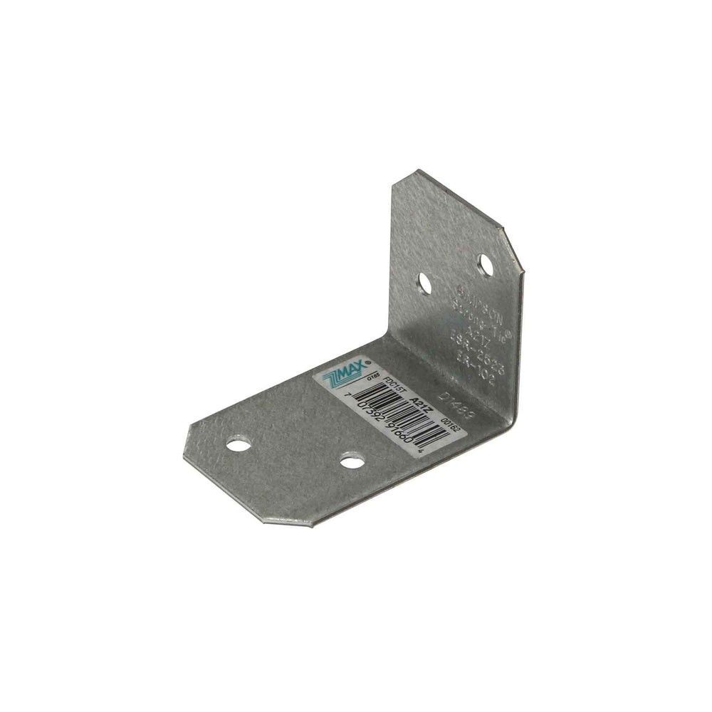 Simpson Strong-Tie 18 Gauge 2 x 1-1/2 x 1-3/8 In. ZMAX Coating Multi-Purpose Angle, large image number 1