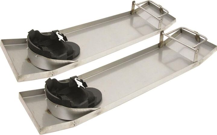 Marshalltown Stainless Steel Knee Board with Knee Pads