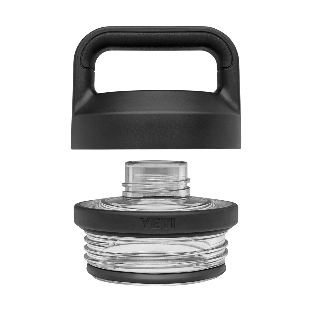 YETI Rambler 26 Oz Water Bottle with Chug Cap Black, large image number 4