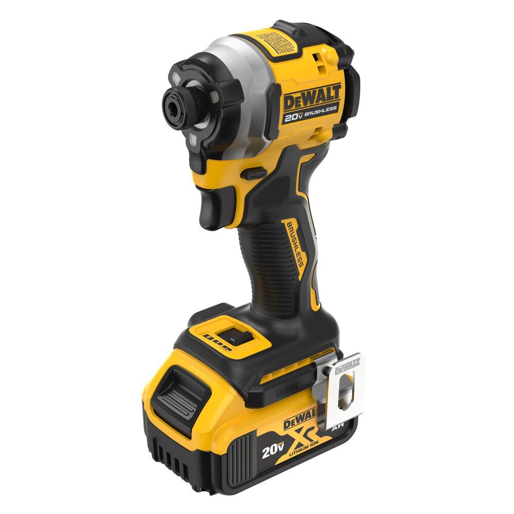 DEWALT 20V MAX Cordless Impact Driver Kit and 4.5 Inch/5 Inch Grinder Bundle, large image number 5