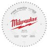 Milwaukee 8-1/2 in. 60T Fine Finish Circular Saw Blade, small image number 1