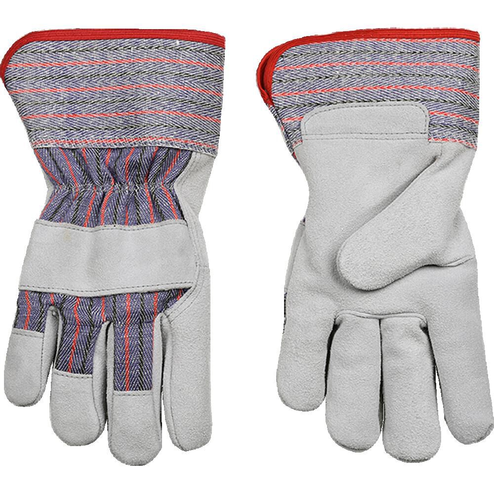 Kinco Gray Economy Suede Cowhide Palm Glove Large, large image number 5