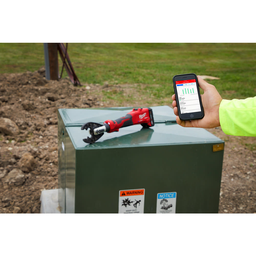 Milwaukee M18 FORCE LOGIC 6 Ton Linear Utility Crimper with BG-D3 Jaw, large image number 12