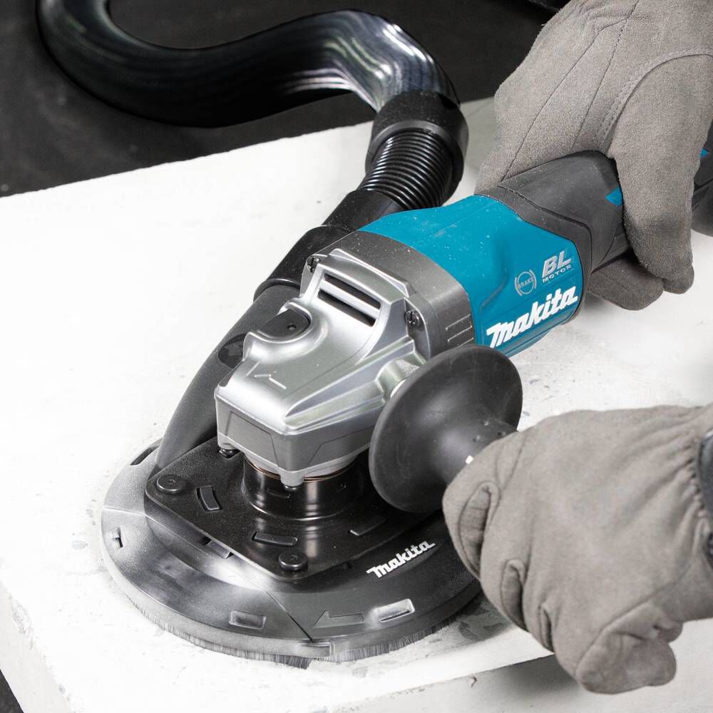 Makita Tool less Dust Extraction Surface Grinding Shroud 4 1/2in-5in, large image number 2