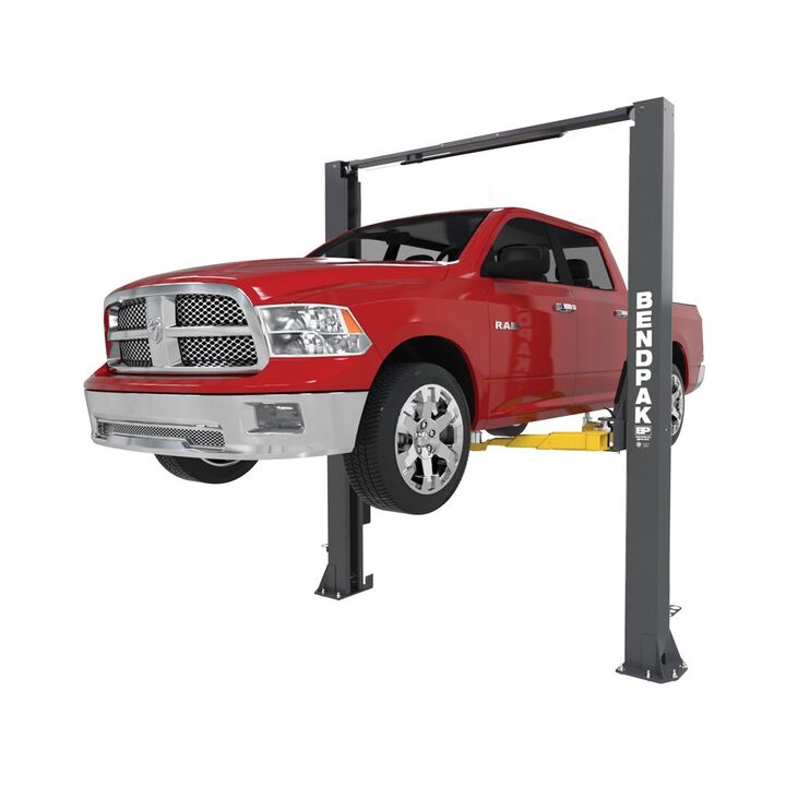 Bendpak 10APX 10000 Lbs High-Rise Adaptable Clearfloor Car Lift with Pads