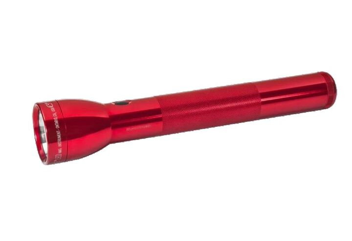Maglite ML300L LED 3-Cell D Flashlight, Red